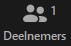 Icoon deelnemers Zoom